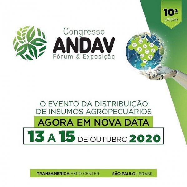 Frente à COVID-19: Congresso ANDAV  define nova data