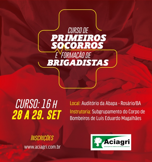 Aciagri abre inscrições para curso de formação de brigadistas em Rosário