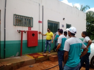 CCL de Roda Velha opera com sistema hidráulico de combate a incêndio