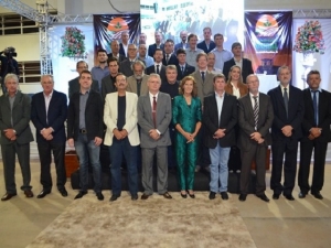 Aciagri presente na posse da nova diretoria