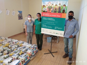 Em São Desidério, a unidade de Roda Velha atendeu ao chamado da Paróquia Santo Antônio.