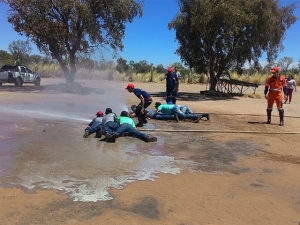 Curso promovido pela Aciagri simula situações reais de combate a incêndio
